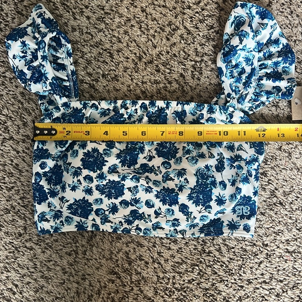NWT Albion Fit 2 piece bikini set Santorini print. Size.Small - Picture 13 of 16